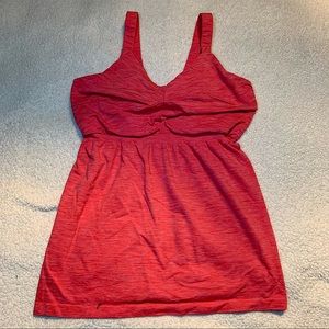Athleta | Cross-back Workout Tank Top, Pink, Size M